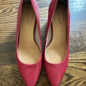 CC Corso Como Textured Red Heels